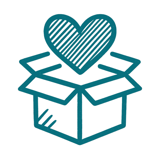 קופסא עם לב